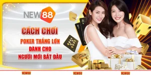 Cách chơi poker thắng lớn dành cho người mới bắt đầu